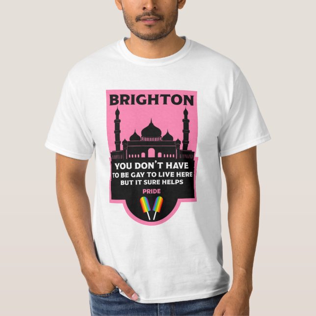 Camiseta Orgullo Gay Brighton (Anverso)
