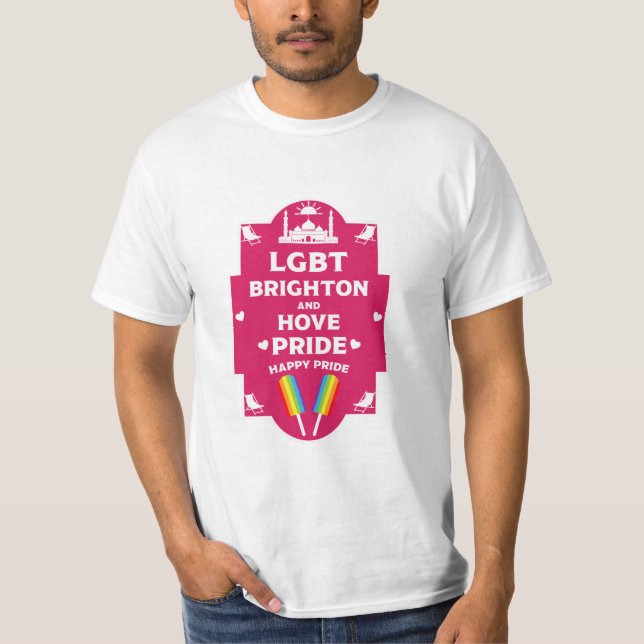 Camiseta Orgullo Gay Brighton (Anverso)