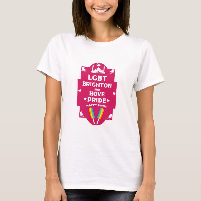 Camiseta Orgullo Gay Brighton (Anverso)