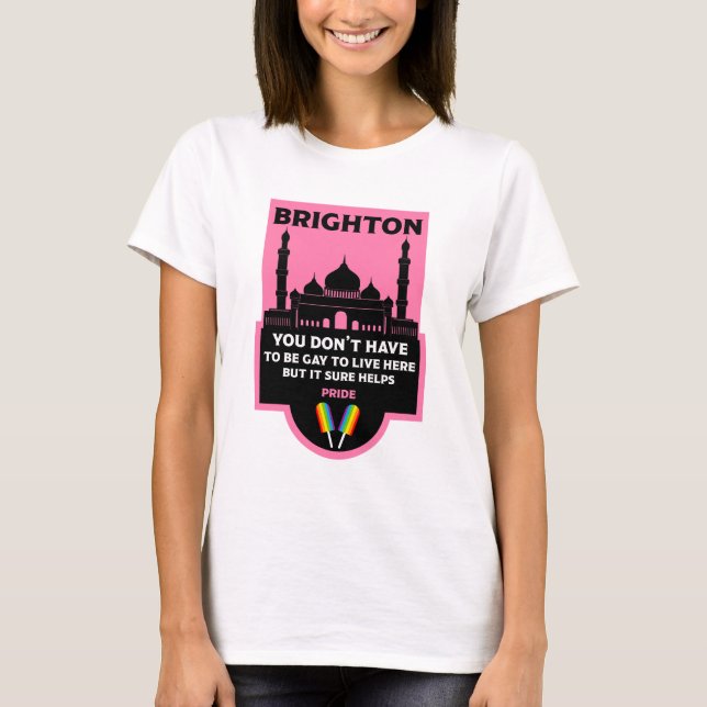 Camiseta Orgullo Gay Brighton (Anverso)