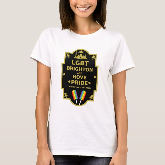 Camiseta Orgullo Gay Brighton (Anverso)