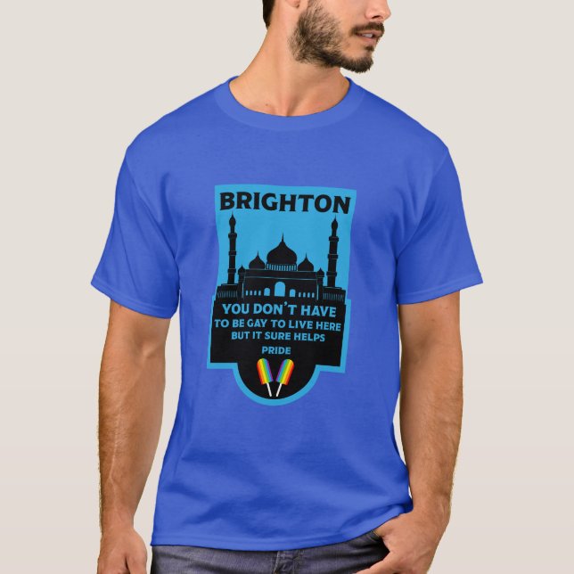 Camiseta Orgullo Gay Brighton (Anverso)