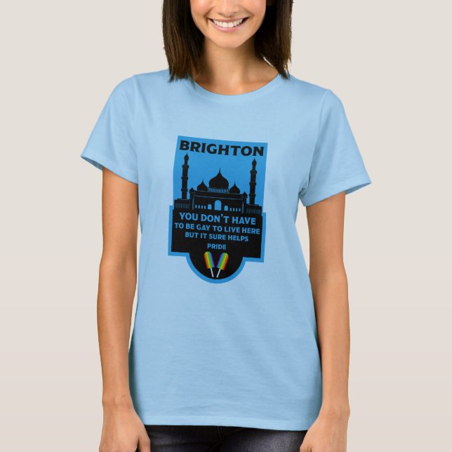 Camiseta Orgullo Gay Brighton (Anverso)