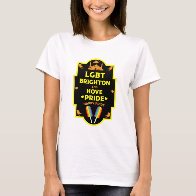 Camiseta Orgullo Gay Brighton (Anverso)