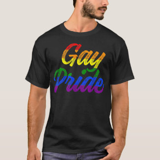Camiseta Orgullo gay conciencia homosexual bisexual LGBTQ T