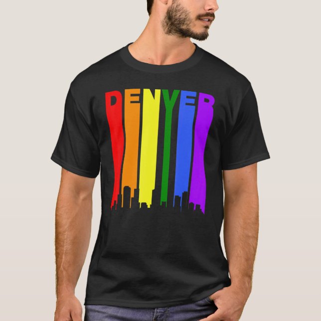 Camiseta Orgullo Gay de Denver Colorado Lgbtq (Anverso)