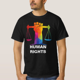 Camiseta Orgullo gay de derechos humanos Ley LGBTQIA+ clasi