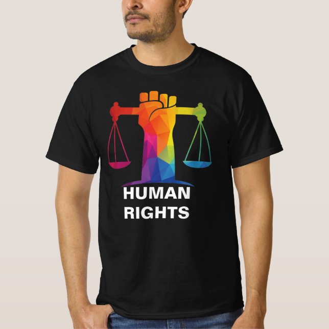 Camiseta Orgullo gay de derechos humanos Ley LGBTQIA+ clasi (Anverso)