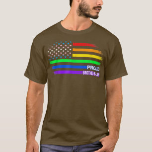 Camiseta Orgullo Gay de Hermano Orgullo LGBT LGBT Ally Rai