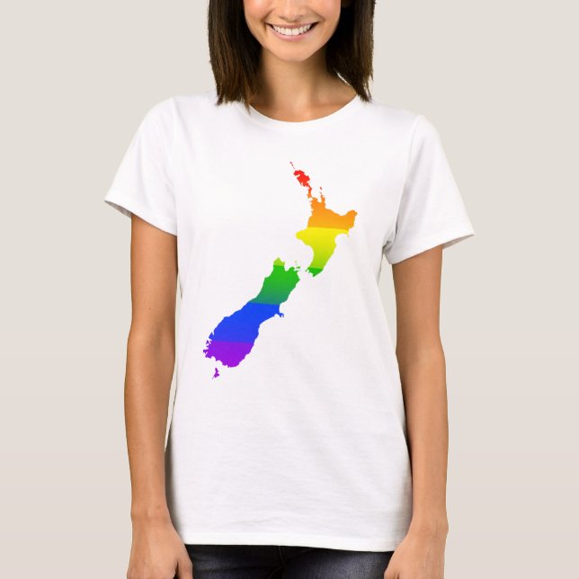 Camiseta Orgullo gay de NZ (Anverso)