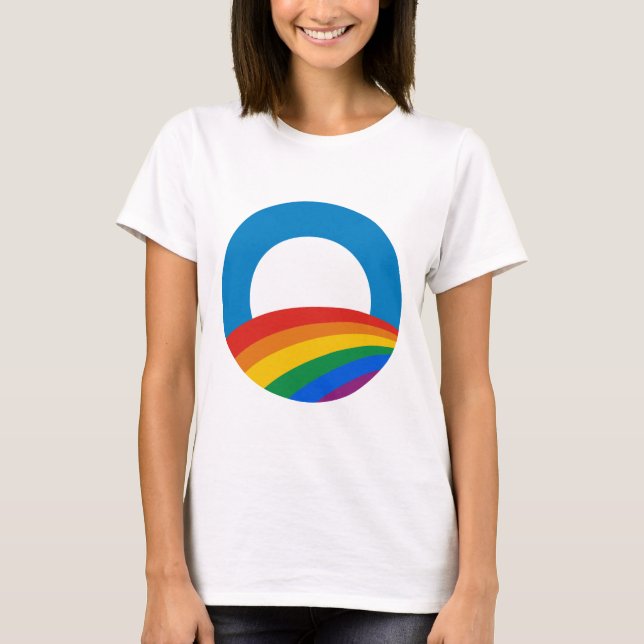 Camiseta Orgullo gay de Obama (Anverso)