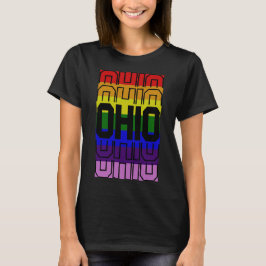 Camiseta Orgullo Gay de Ohio Apostado