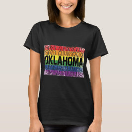Camiseta Orgullo gay de Oklahoma