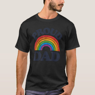 Camiseta Orgullo gay de papá orgulloso LGBT Padre arcoiris