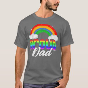 Camiseta Orgullo gay de papá orgulloso LGBT Padre arcoiris