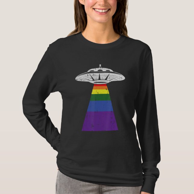 Camiseta Orgullo gay de secuestro de extranjeros Lgbt Q Gay (Anverso)