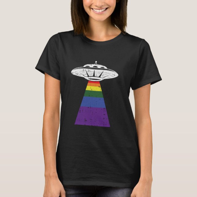Camiseta Orgullo gay de secuestro de extranjeros LGBT-Q Gay (Anverso)
