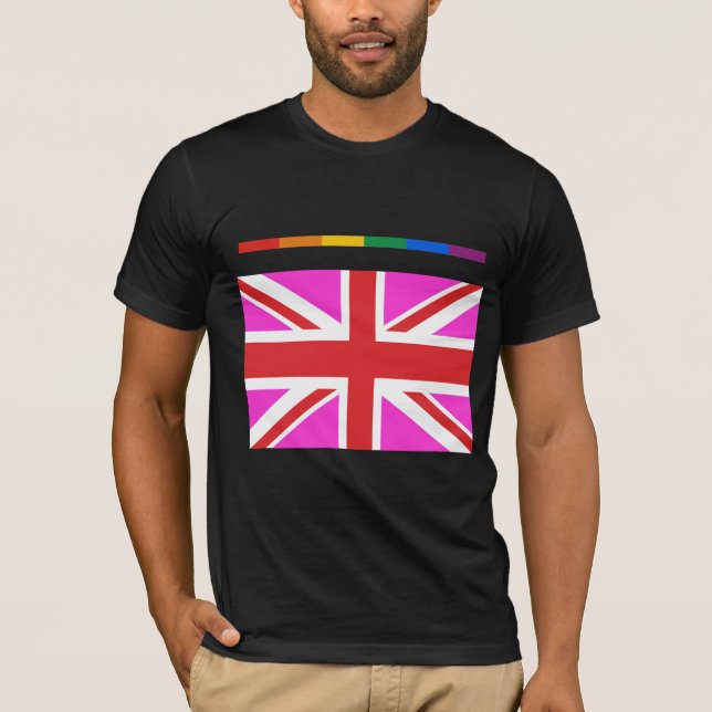 Camiseta Orgullo gay del Reino Unido (Anverso)