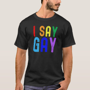 Camiseta Orgullo Gay Digo Gay Lgbtq+ Lgbt Rainbow Pansexua