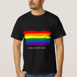 Camiseta Orgullo Gay El Amor A La Igualdad Arcoiris Gana La