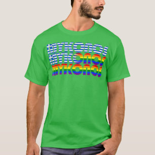 Camiseta Orgullo gay en la isla griega de Mykonos Mykonos