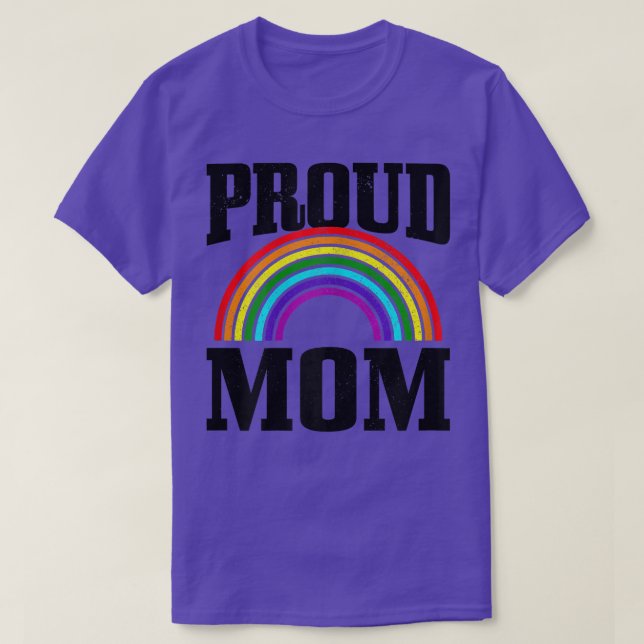 Camiseta Orgullo gay femenino madre orgullosa madre madre m (Diseño del anverso)