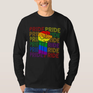 Camiseta Orgullo Gay Fist Bump Lgbt - Lgbtq Lesbian Lgbt Mo