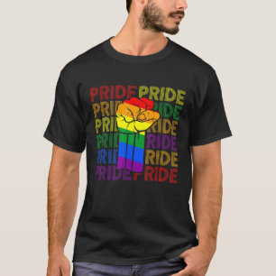 Camiseta Orgullo Gay Fist Bump Lgbt - Lgbtq Lesbian Lgbt Mo