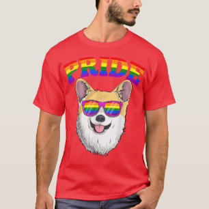 Camiseta Orgullo gay gay de Corgi LGBT LGBT lindo 