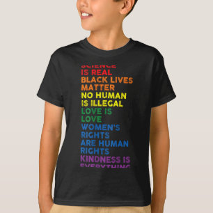 Camiseta Orgullo Gay La Ciencia Es Real Las Vidas Negras Im