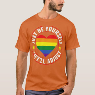 Camiseta Orgullo gay lésbico LGBT Que se ajusten L