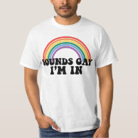 Orgullo Gay LGBT Arcoíris Suena Gay Estoy Dentro