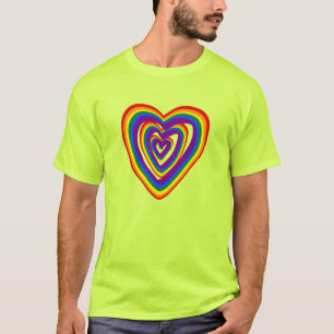 Camiseta Orgullo gay LGBT Bandera arcoiris aburrida LGBTQ
