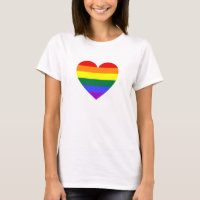 Orgullo gay LGBT Corazón arcoiris
