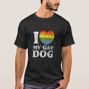 Camiseta Orgullo gay LGBT Corazón arcoiris me encanta mi pe