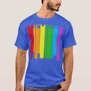 Camiseta Orgullo gay LGBT de Michigan
