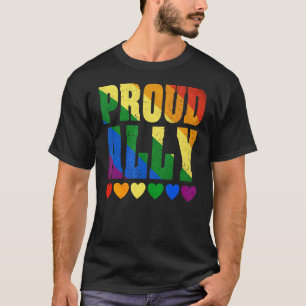 Camiseta Orgullo Gay Lgbt Orgullo De Alía Orgullosa Lgbtq H