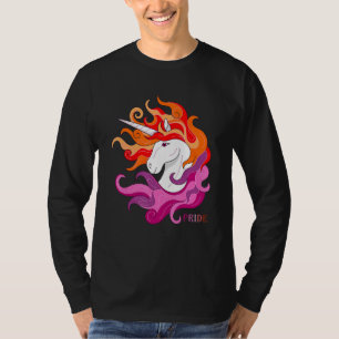 Camiseta Orgullo Gay Lgbt Ser Lesbiana Unicornio 1