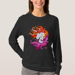 Camiseta Orgullo Gay Lgbt Ser Lesbiana Unicornio 1