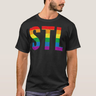 Camiseta Orgullo gay LGBTQ STL St Louis MO