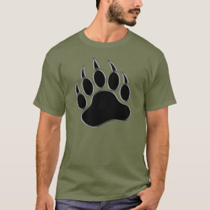 Camiseta Orgullo gay marco 3D plateado Oso paño de oso