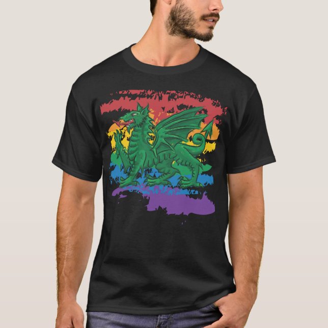 Camiseta Orgullo gay - Medio reino (Anverso)