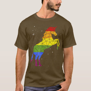 Camiseta Orgullo gay Mes Fantasía arcoiris Unicornio LGBT