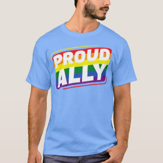 Camiseta Orgullo Gay Orgullo Ally LGBT Bandera Arcoiris Les