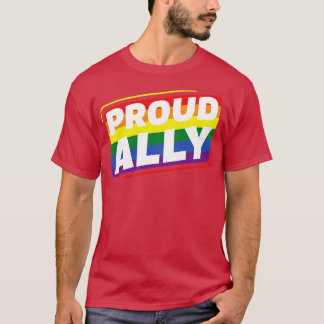 Camiseta Orgullo Gay Orgullo Ally LGBT Bandera Arcoiris Les