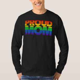 Camiseta Orgullo gay: Orgullosa madre, Lgbt, Día de la Madr