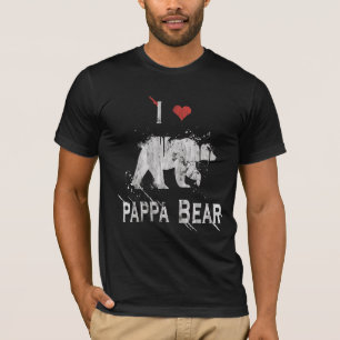 Camiseta Orgullo Gay Oso afligido Love Pappa Bear