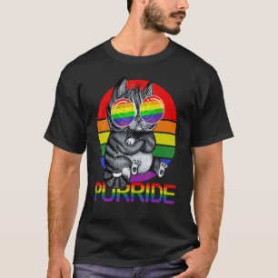 Camiseta Orgullo Gay Para Mujeres Hombres Lgbt Daddy Cat Pu