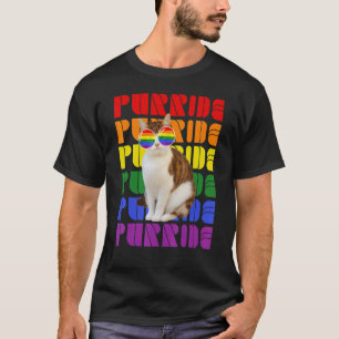 Camiseta Orgullo Gay Para Mujeres Hombres Lgbt Papá Gato Ga