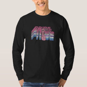 Camiseta Orgullo gay Puño Bi Bandera de Género Mes Orgullo 